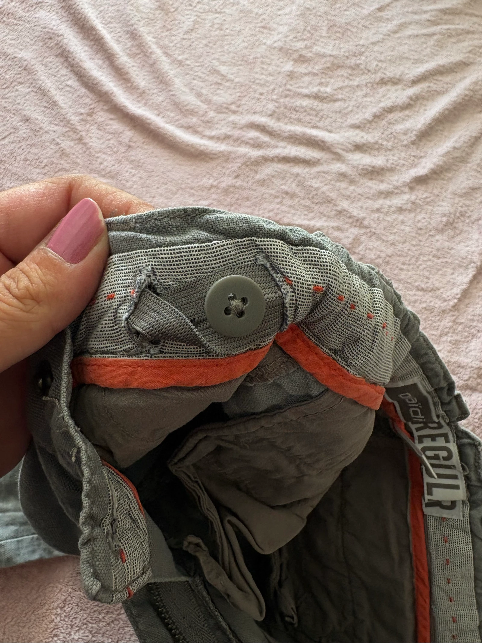 Boys' pants 6 years old grey linen and cotton Okaïdi – photo 10